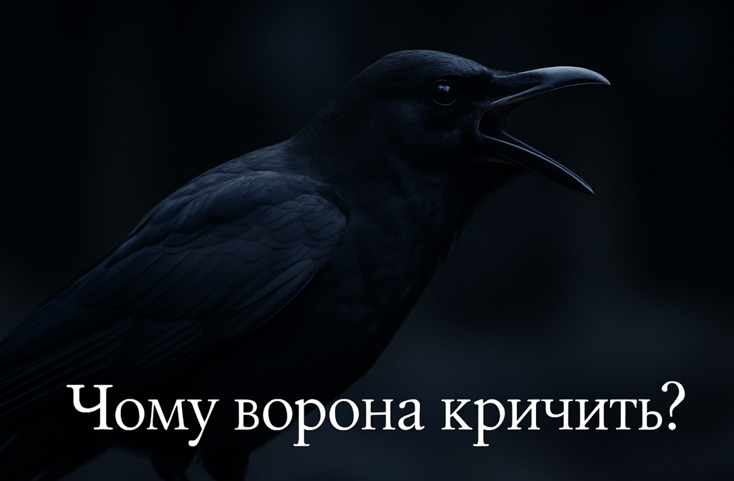 Чому ворона кричить вночі: народні прикмети, біологічні причини та можливі пояснення