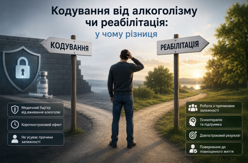 Кодування від алкоголізму чи реабілітація