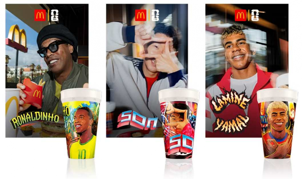 Футбольні стакани McDonald’s 2026: як придбати, скільки коштують і хто представлений у колекції