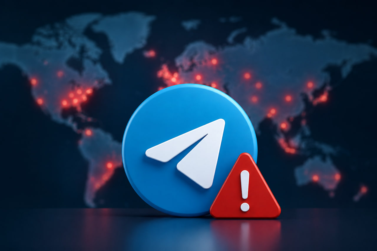 Telegram перестав працювати у всьому світі: що сталося з доменом t.me