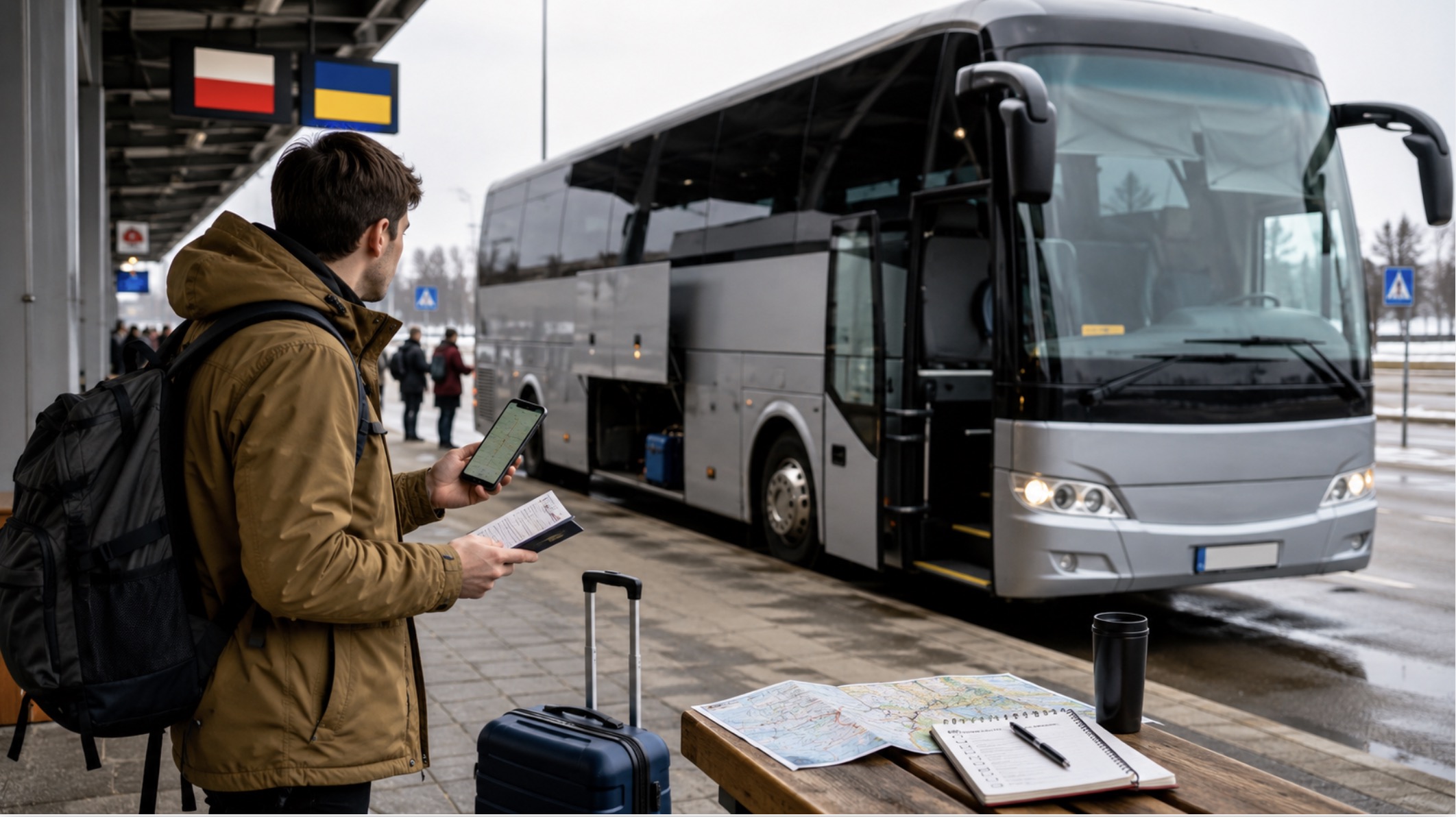 Гданськ Рівне автобусом: маршрут, кордон і підготовка