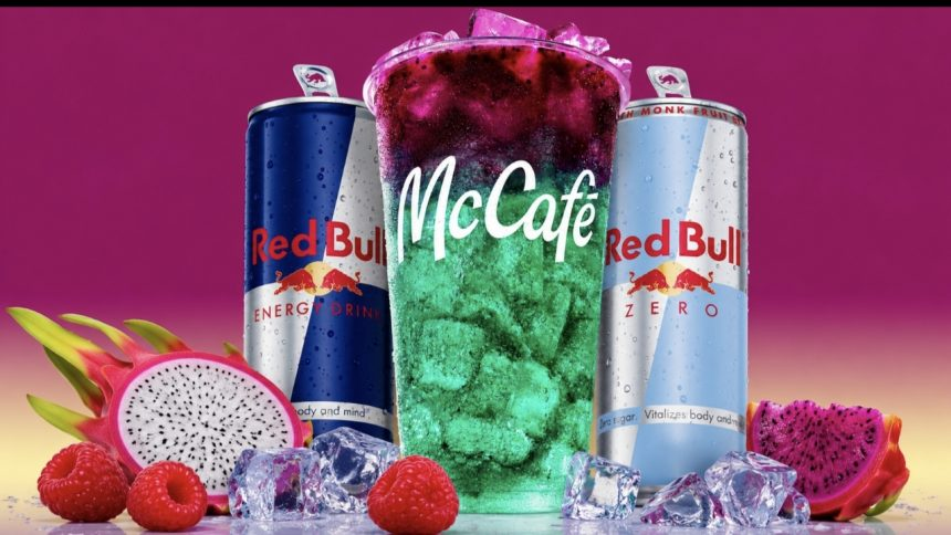McDonald’s вперше додає енергетики Red Bull до свого меню: що у складі та скільки коштуватиме